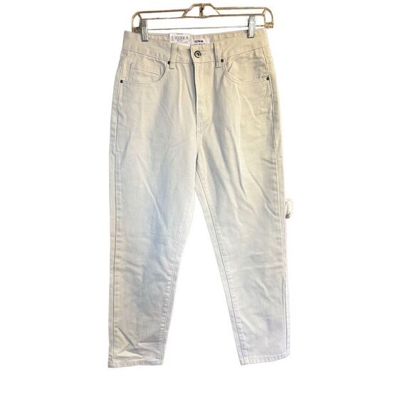 Cotton-On Womans Mom Jeans Beige Sz 6 NWT - Picture 1 of 7